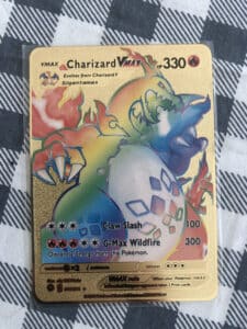 Exemple de fausse carte Pokémon vendue sur Aliexpress | FUJI France