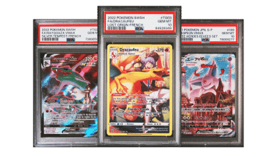 Cartes gradées pokemon