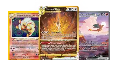 Cartes à l'unité pokemon françaises