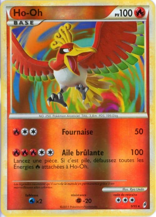 Ho-oh reverse 9/95 – L’Appel des Légendes – Pokemon FR 2011