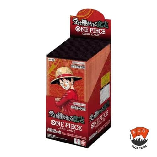 Display Carrying on his will – OP-13 – Japonais 2025 One Piece