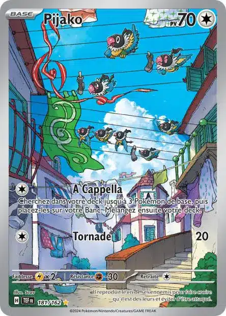 Pijako AR FA 181/162 – Forces Temporelles – Pokemon FR 2024