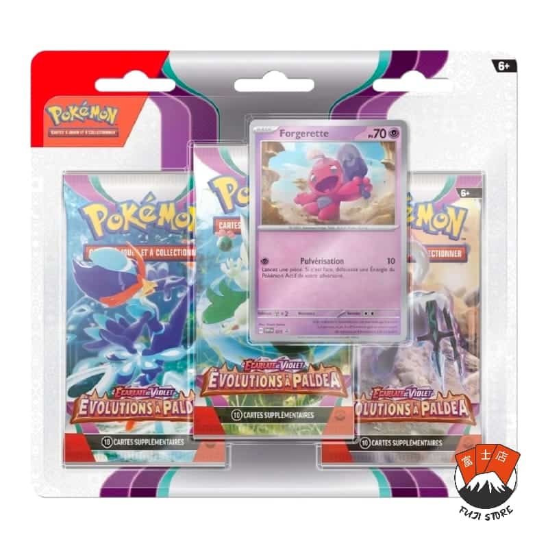 Tripack Evolutions a Paldea - ev2 - Pokemon Francais 2023