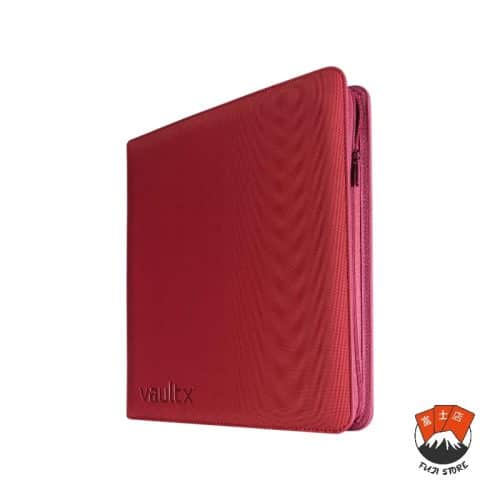 Classeur Metallic Rouge Vaultx 480 cartes – 4 par 3 – protection – Pokemon