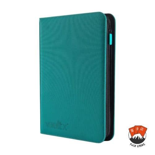 Classeur Turquoise Vaultx 360 cartes – 3 par 3 – protection – Pokemon
