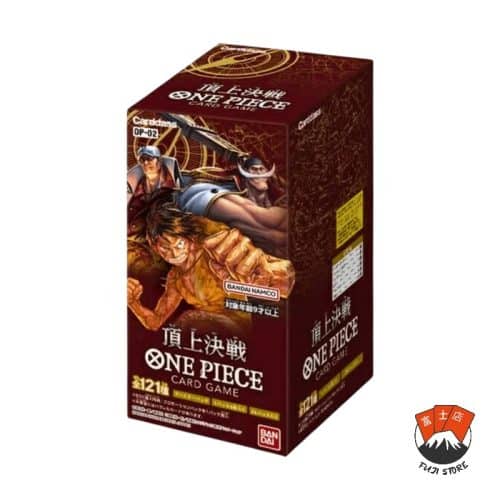 Display Paramount War – OP-02 – Japonais 2023 One Piece