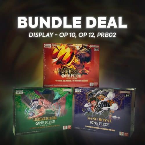 Promo Lot de Display – OP10 / OP12 / PRB02 – Francais One Piece 2025