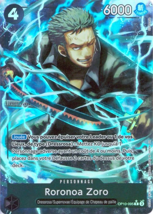 Roronoa Zoro FA OP10-095 – PRB-02 – One Piece FR 2025