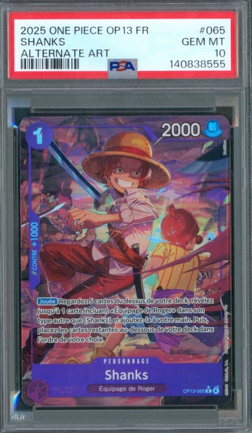SHANKS R PAR OP13-065 – ONE PIECE 2025