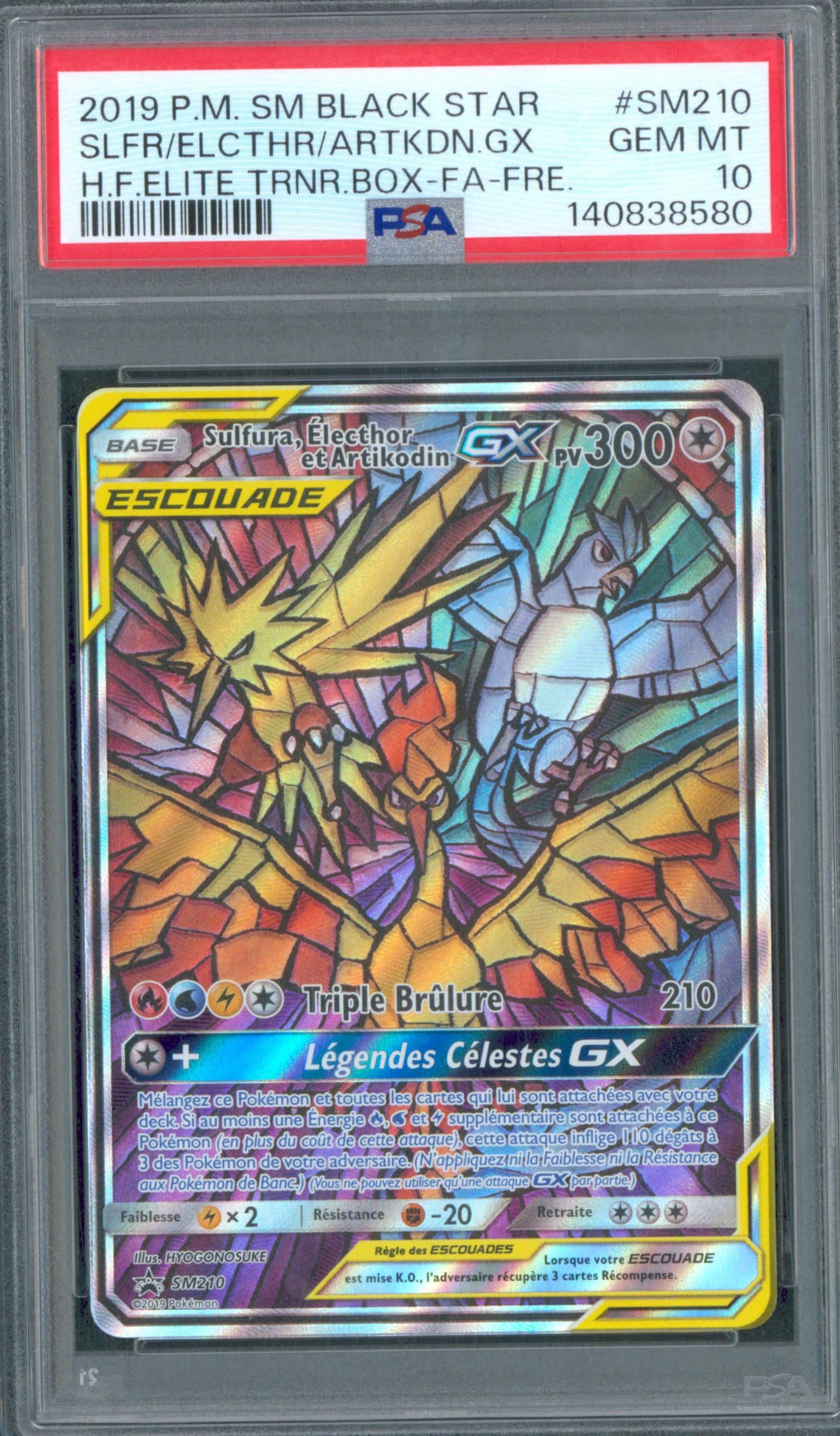 SULFURA ELECTHOR ARTIKODIN SM210 - POKEMON FR 2019