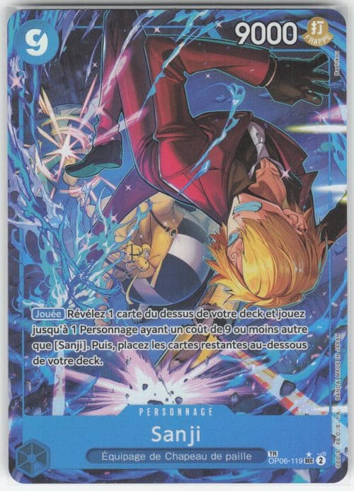 Sanji TR OP06-119 – Les Nouveaux Empereurs – One Piece FR 2025