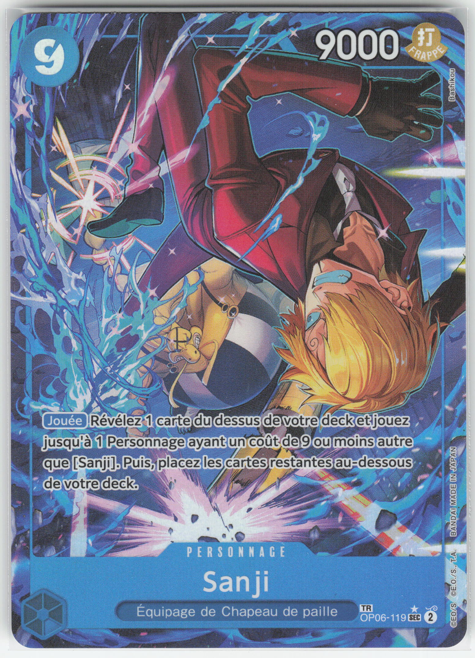 Sanji TR OP06-119 - Les Nouveaux Empereurs - One Piece FR 2025