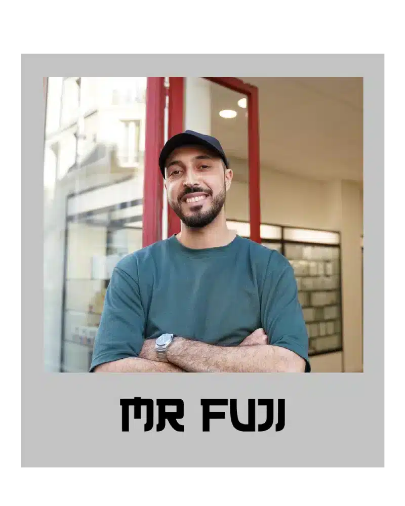 Mister Fuji, cofondateur du fuji store