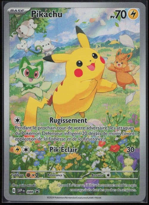 PIKACHU 088 – SVP PROMO – POKEMON FR 2024