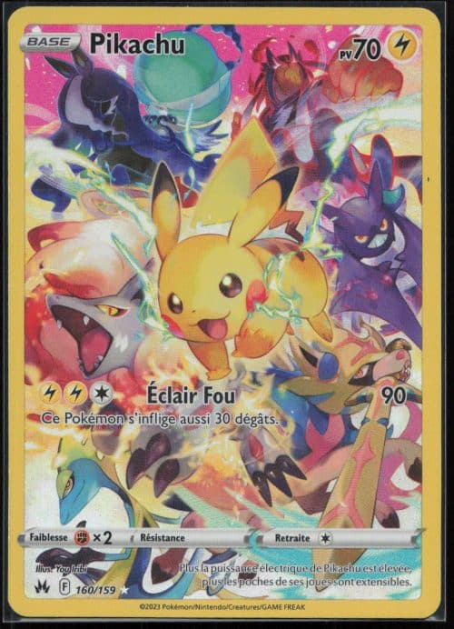PIKACHU 160/159 – ZENITH SUPREME – POKEMON FR 2023