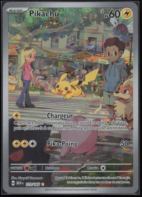 PIKACHU AR 173/165 – 151 – POKEMON FR 2023