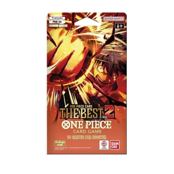 BOOSTER BLISTER THE BEST – PRB-02 – FRANCAIS 2025 ONE PIECE