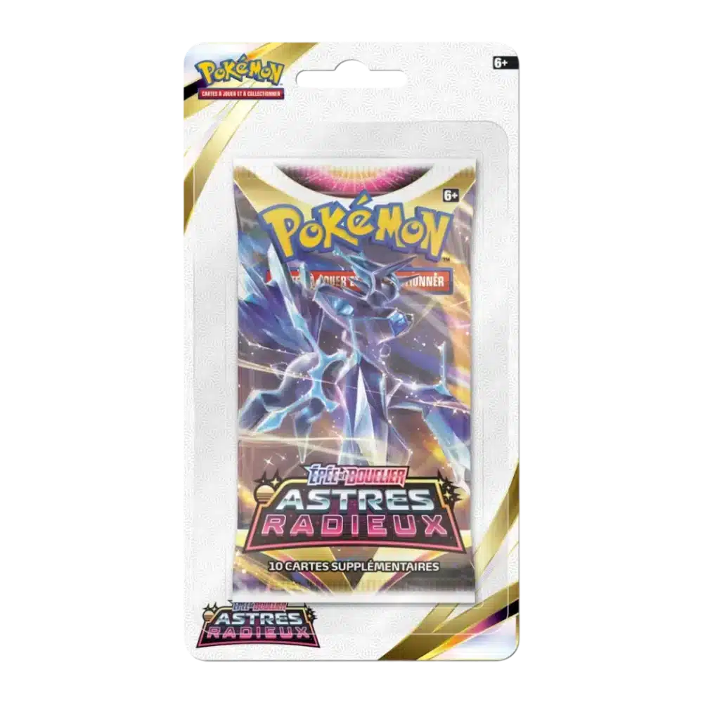 BOOSTER BLISTER ASTRES RADIEUX - EB10 - FRANCAIS 2025 POKEMON