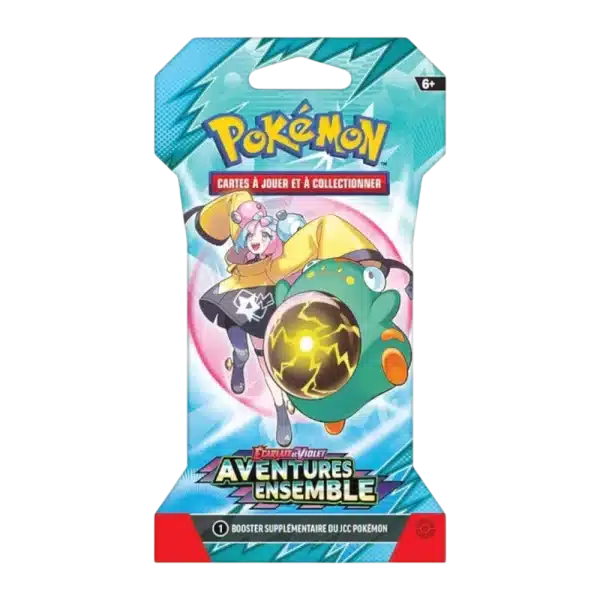 BOOSTER BLISTER AVENTURES ENSEMBLE CARTON – EV9 – FRANCAIS 2025 POKEMON