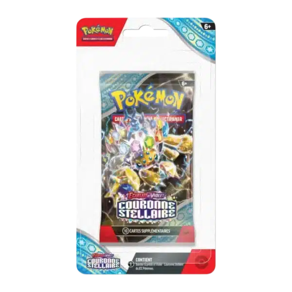 BOOSTER BLISTER COURONNE STELLAIRE – EV7 – FRANCAIS 2024 POKEMON