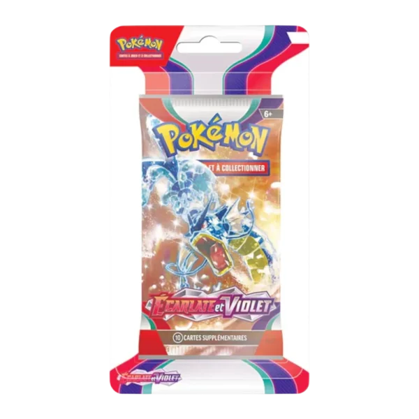 BOOSTER BLISTER ECARLATE ET VIOLET – EV1 – FRANCAIS 2023 POKEMON