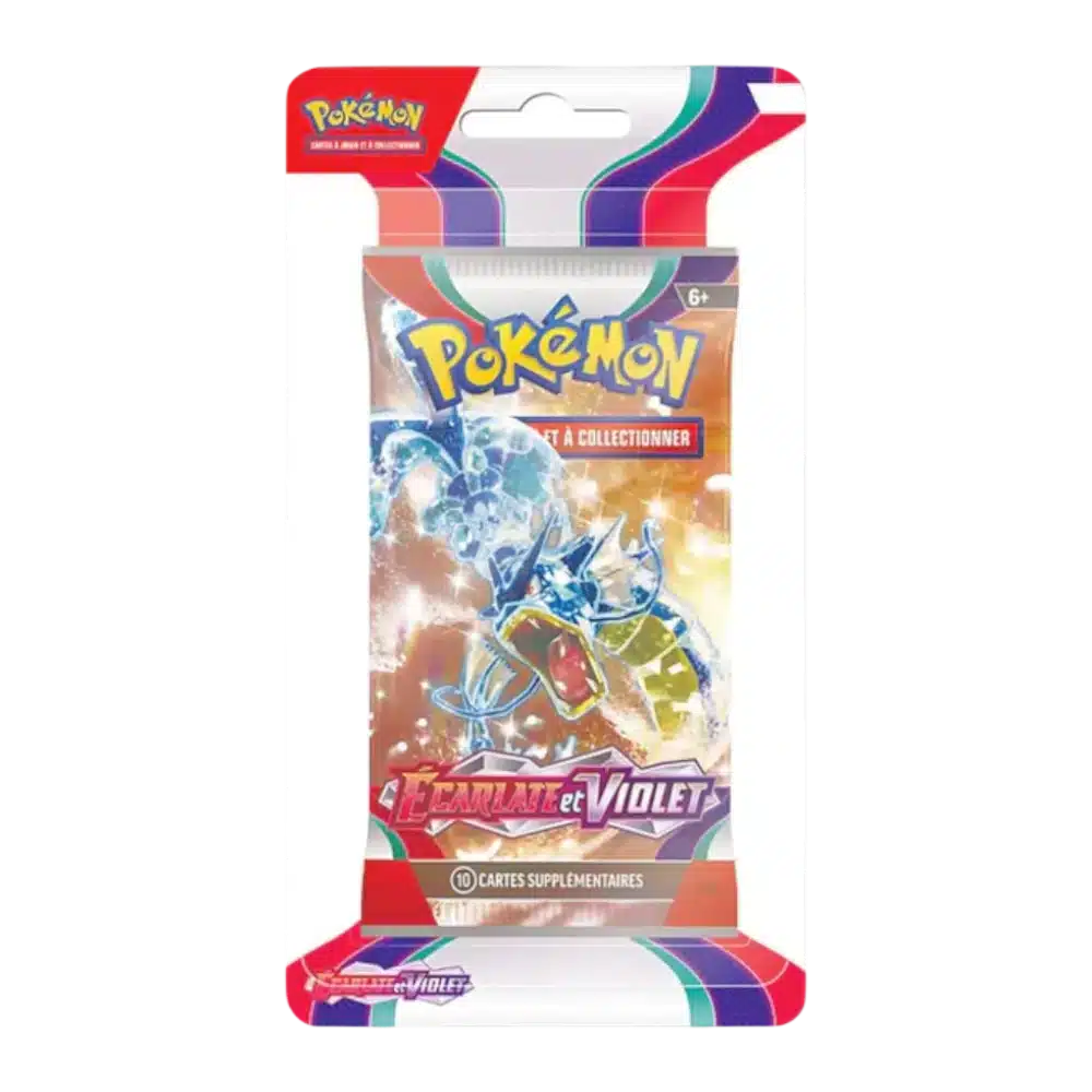 BOOSTER BLISTER ECARLATE ET VIOLET - EV1 - FRANCAIS 2023 POKEMON