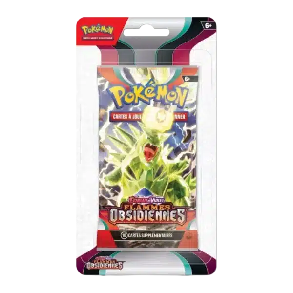 BOOSTER BLISTER FLAMMES OBSIDIENNES – EV3 – FRANCAIS 2023 POKEMON