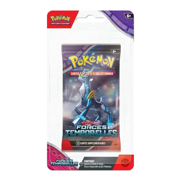 BOOSTER BLISTER FORCES TEMPORELLES – EV5 – FRANCAIS 2024 POKEMON