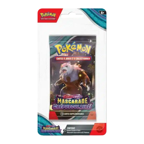 BOOSTER BLISTER MASCARADE CREPUSCULAIRE – EV6 – FRANCAIS 2024 POKEMON