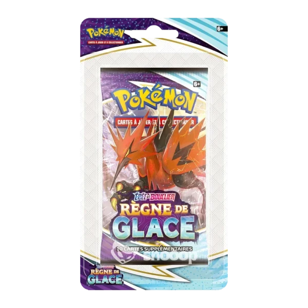 BOOSTER BLISTER REGNE DE GLACE – EB6- FRANCAIS 2021 POKEMON