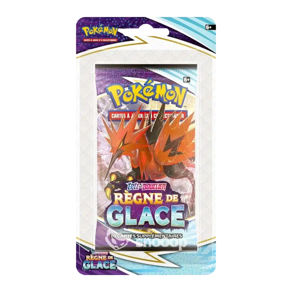 BOOSTER BLISTER REGNE DE GLACE - EB6- FRANCAIS 2021 POKEMON