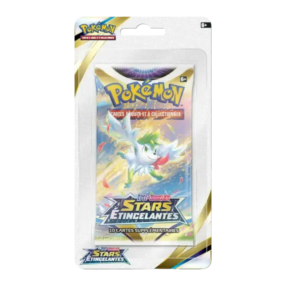 BOOSTER BLISTER STARS ETINCELANTES - EB9- FRANCAIS 2022 POKEMON