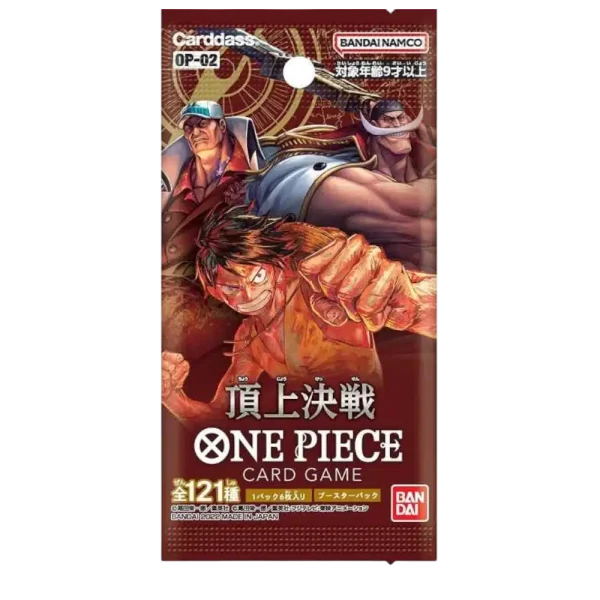 BOOSTER PARAMOUNT WAR – OP-02 – JAPONAIS 2022 ONE PIECE