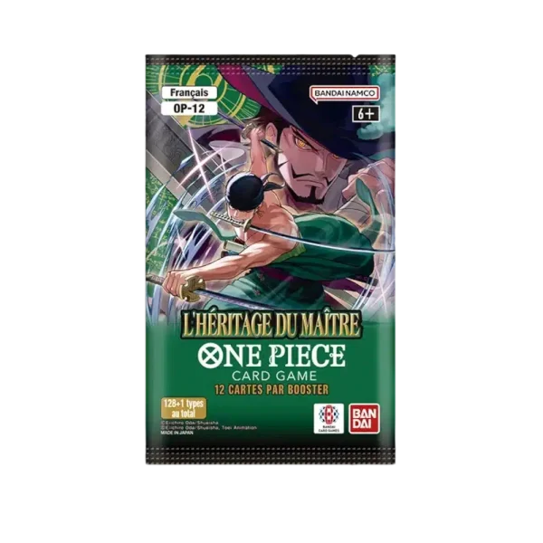 BOOSTER L’HERITAGE DU MAITRE – OP-12 – FRANCAIS 2025 ONE PIECE