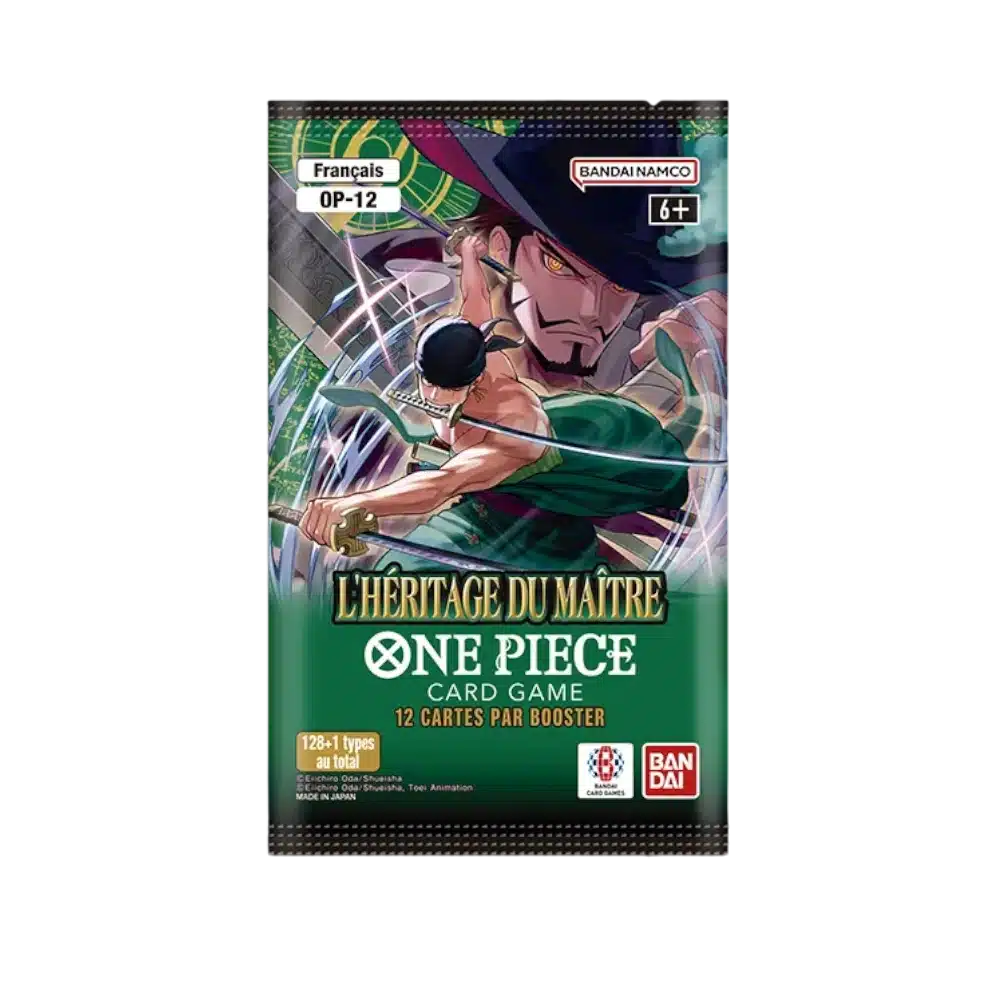 BOOSTER L'HERITAGE DU MAITRE - OP-12 - FRANCAIS 2025 ONE PIECE
