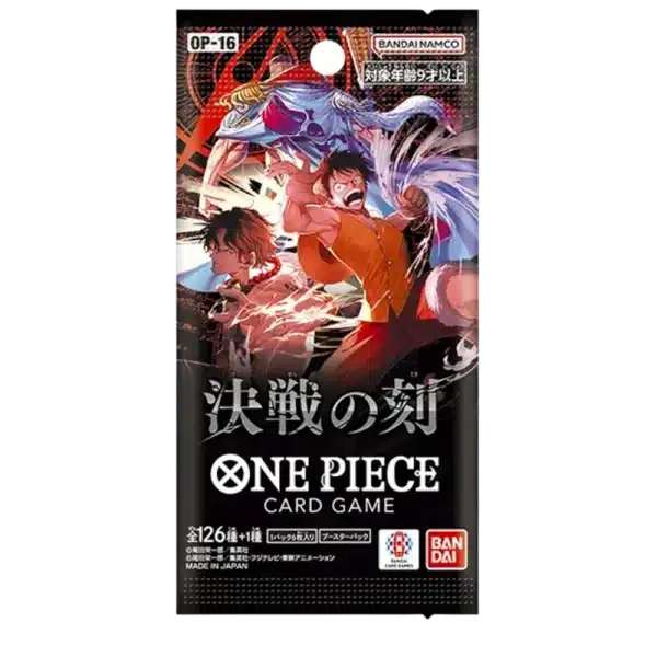 BOOSTER THE TIME OF BATTLE – OP-16 – JAPONAIS 2026 ONE PIECE