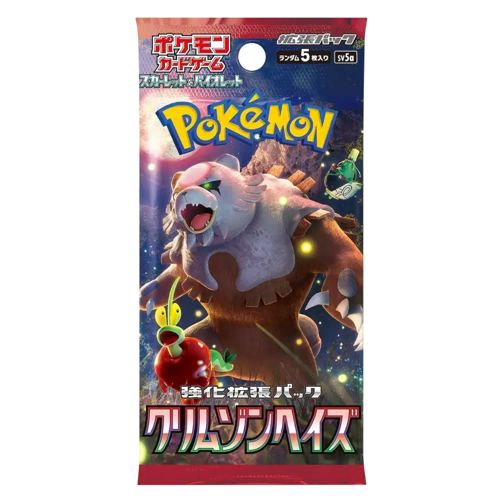 BOOSTER CRIMSON HAZE - SV5A - JAPONAIS 2024 POKEMON