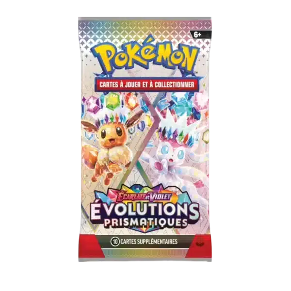 BOOSTER EVOLUTIONS PRISMATIQUES – EV8.5 – FRANCAIS 2025 POKEMON