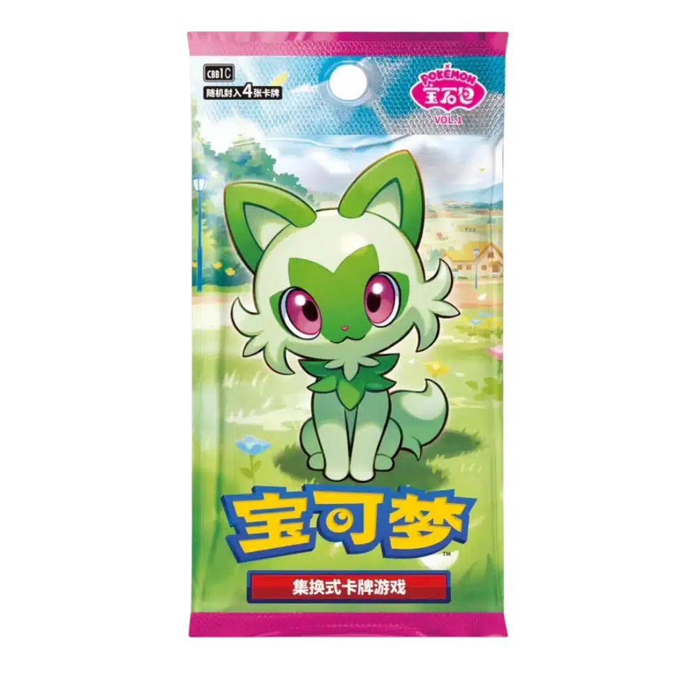 BOOSTER GEM PACK 1 - CBB1C - CHINOIS 2025 POKEMON