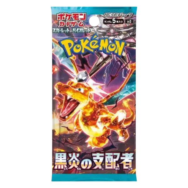 BOOSTER RULER OF THE BLACK FLAME – SV3 – JAPONAIS 2023 POKEMON