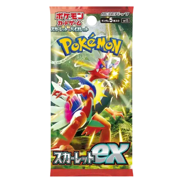 BOOSTER SCARLET EX – SV1S – JAPONAIS 2023 POKEMON