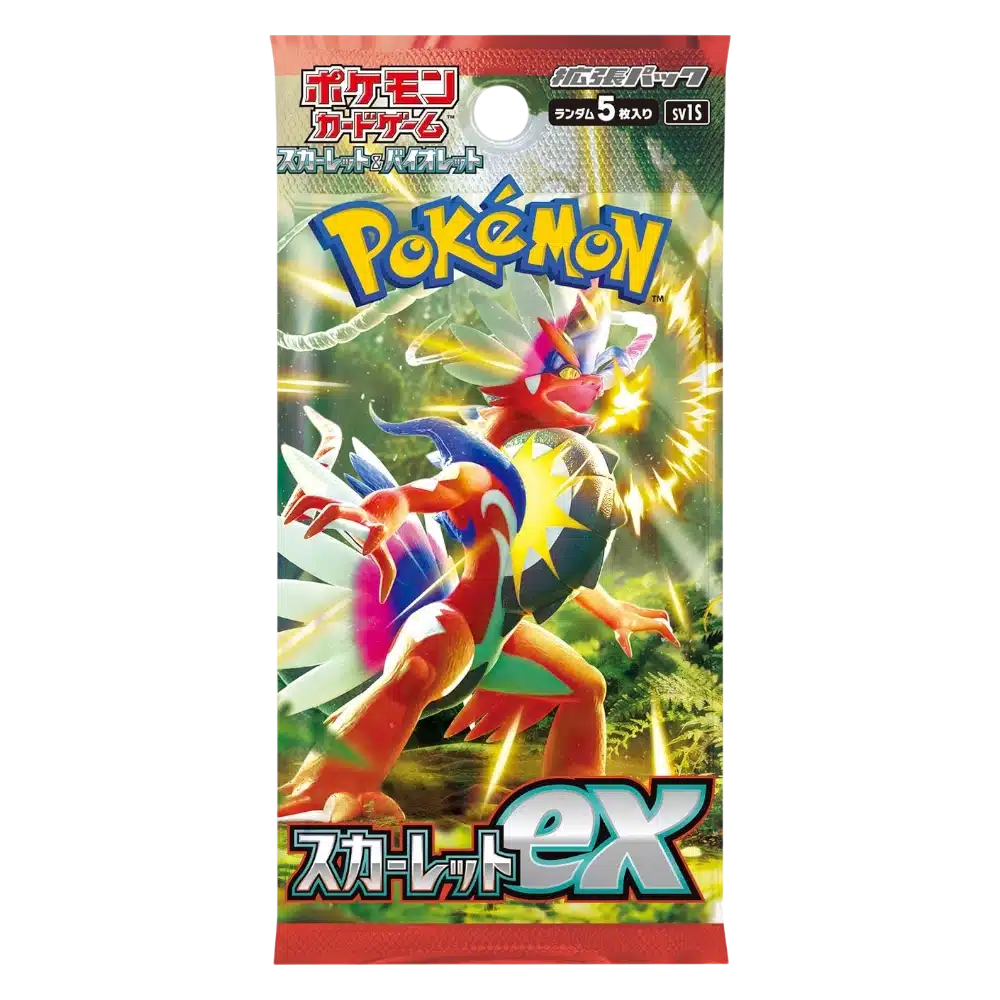 BOOSTER SCARLET EX - SV1S - JAPONAIS 2023 POKEMON