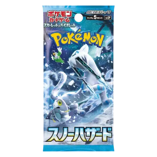 BOOSTER SNOW HAZARD – SV2P – JAPONAIS 2023 POKEMON