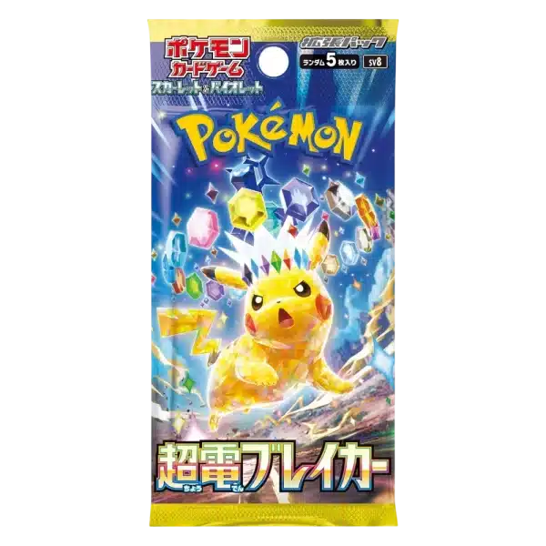 BOOSTER SUPER ELECTRIC BREAKER – SV8 – JAPONAIS 2024 POKEMON