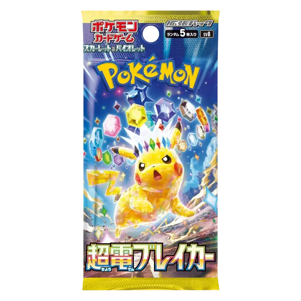 BOOSTER SUPER ELECTRIC BREAKER - SV8 - JAPONAIS 2024 POKEMON