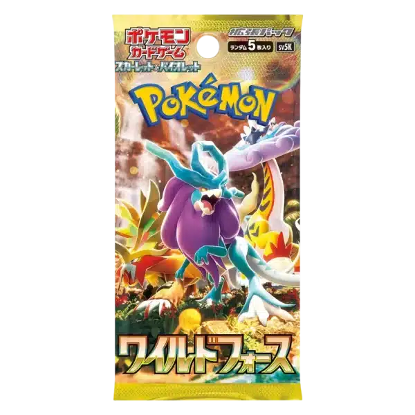 BOOSTER WILD FORCE – SV5K – JAPONAIS 2024 POKEMON