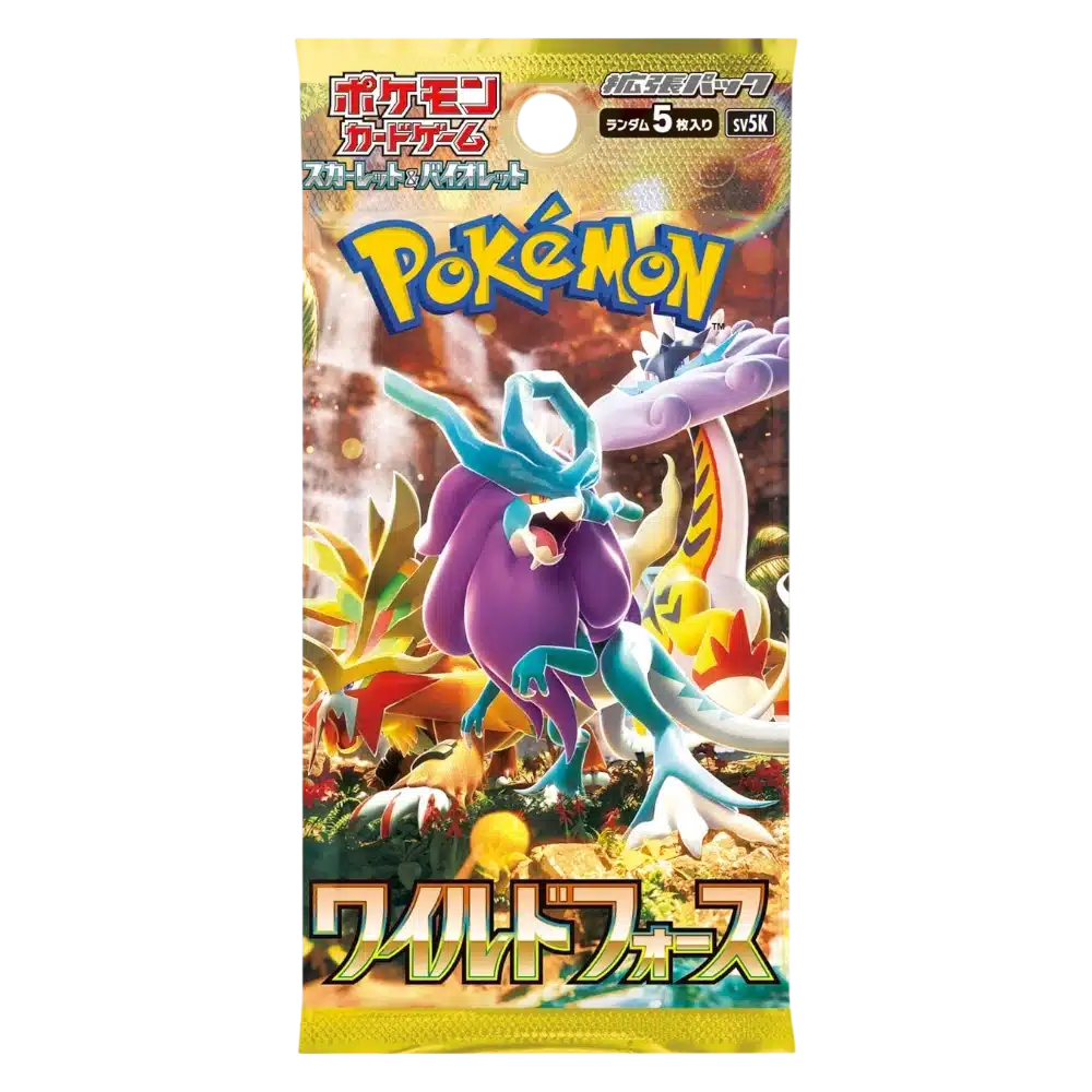 BOOSTER WILD FORCE - SV5K - JAPONAIS 2024 POKEMON