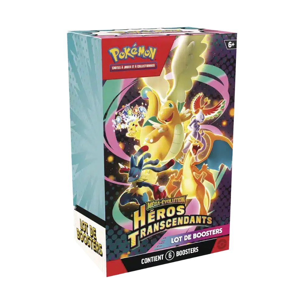 bundle-pokemon-heros-transcendants-mega-evolution-fuji-store BUNDLE HEROS TRANSCENDANTS - ME2.5 - FRANCAIS 2026 POKEMON
