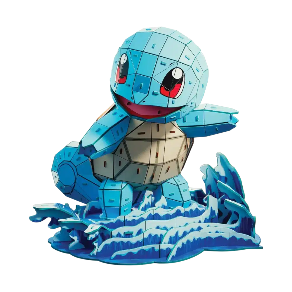 COFFRET CARAPUCE FIGURINE - 4D BUILD - POKEMON
