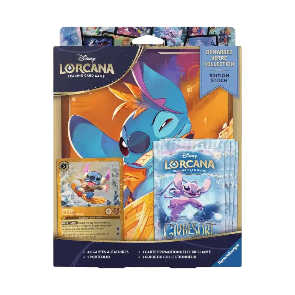COFFRET DÉMARREZ VOTRE COLLECTION STITCH GIVRESORT - SET 11 - FRANCAIS 2026 LORCANA